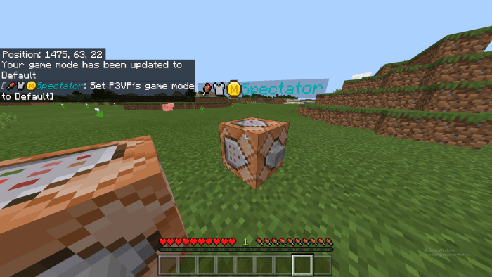 4 Gamemodes Minecraft Pe Maps