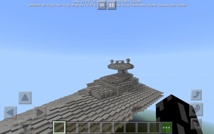 Imperial Class Star Destroyer 2004 Minecraft Pe Maps