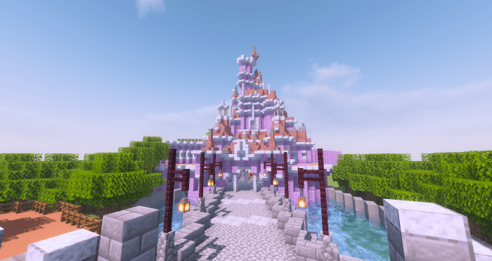 Mcpe Bedrock Tokyo Disneyland Resort Creative Maps Mcbedrock Forum