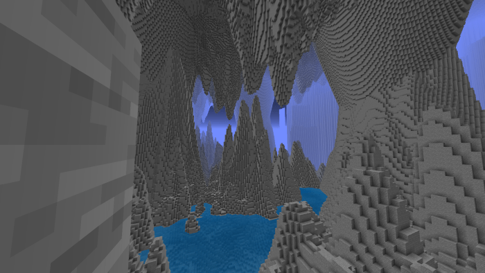 Caverns Custom Terrain Minecraft Pe Maps