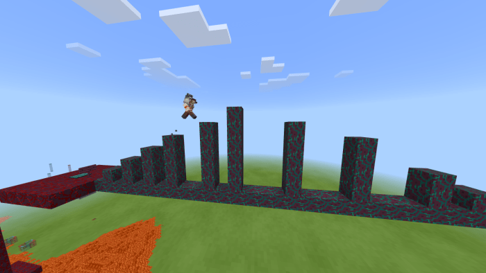 Nachan Parkour World Minecraft Pe Maps