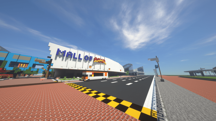 minecraft mall map 1.8