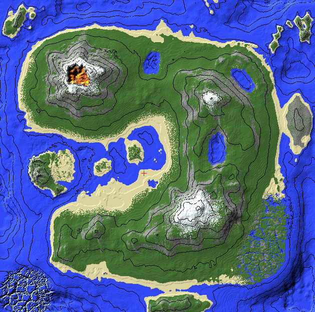 Isla De Supervivencia Minecraft Map