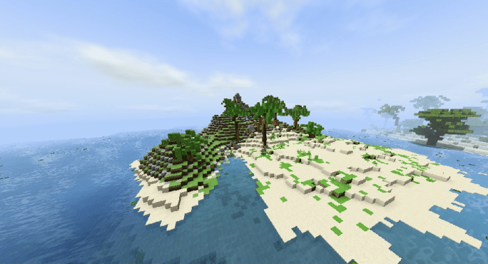 The Island 2.0 (Bedrock) Minecraft Map