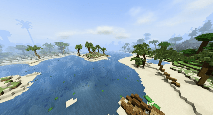 The Island 2.0 Minecraft Map