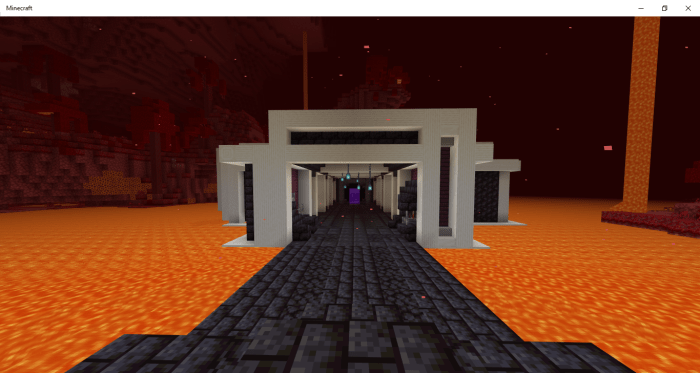 116 Nether Base Minecraft Pe Maps 6822